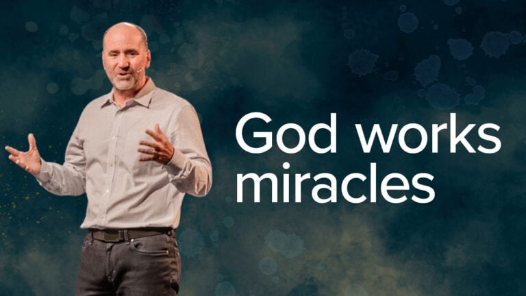 God works miracles