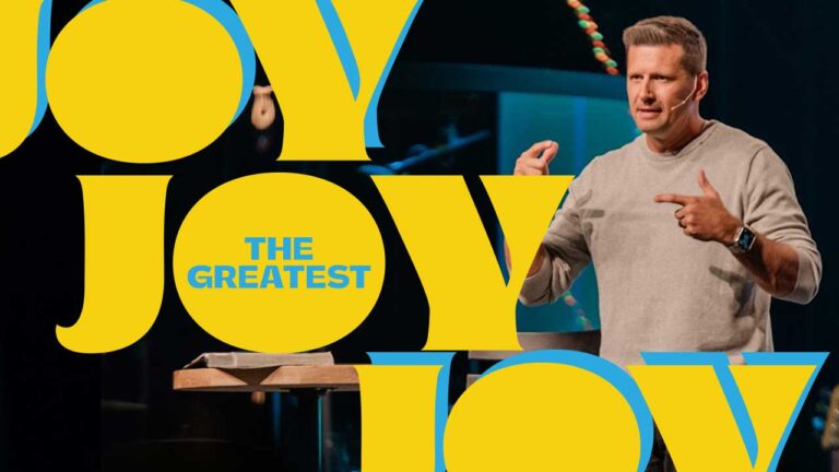 The Greatest Joy is Jesus