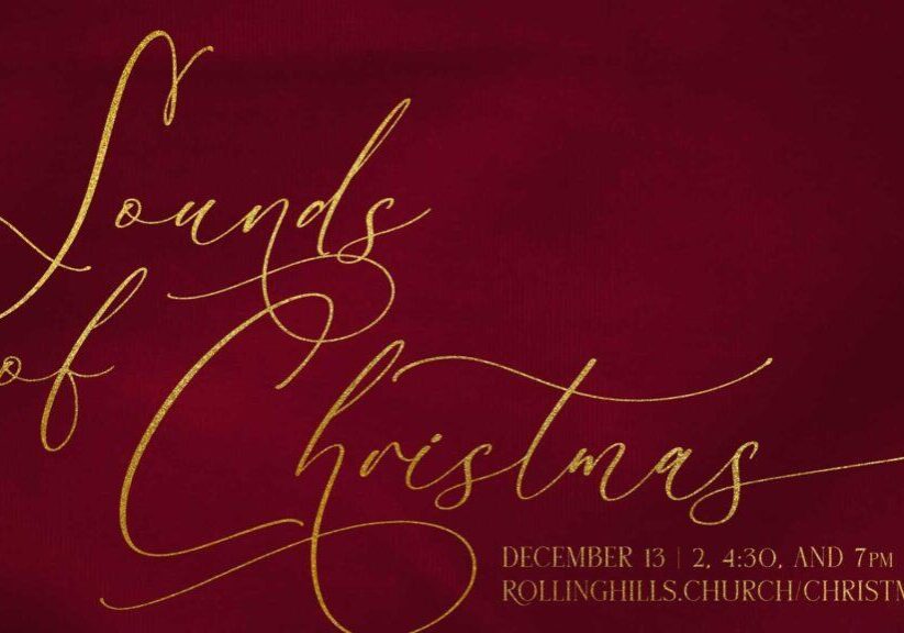 This slide promotes our upcoming Sounds of Christmas concert.