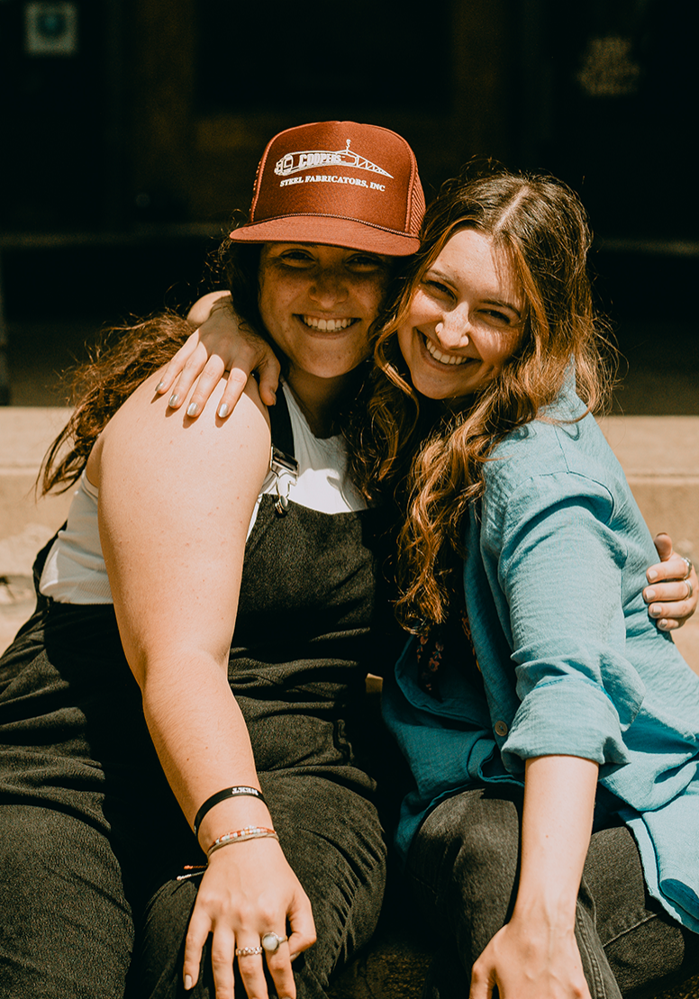 two college-aged girls at the RHCC internship