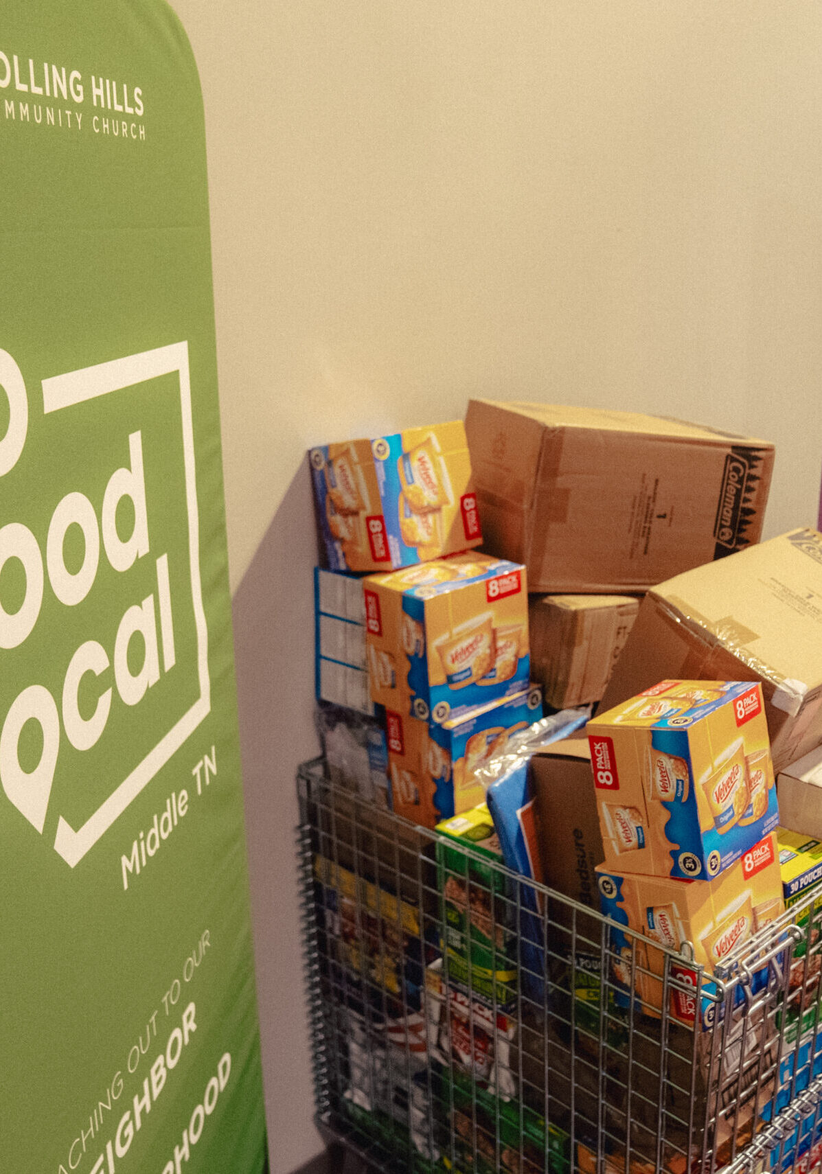 RHCC local missions, featuring the do good local food drive