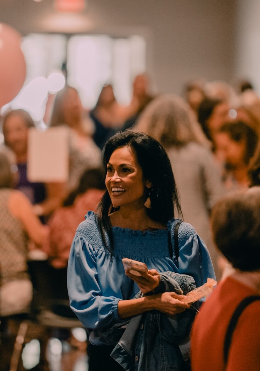 women meeting and talking in the women's ministry at RHCC